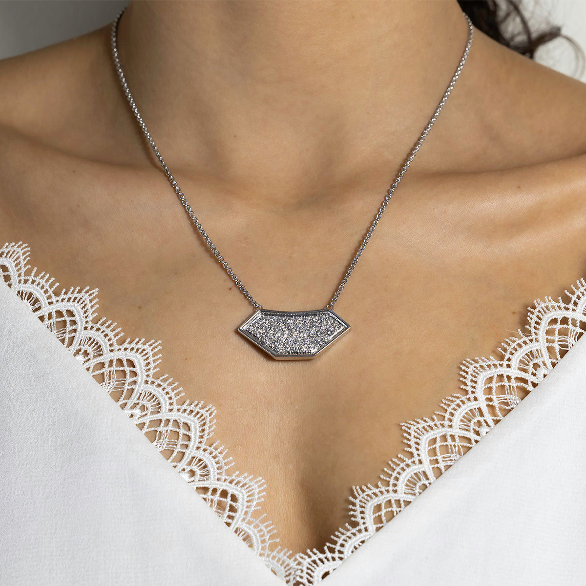 14k Superman Necklace