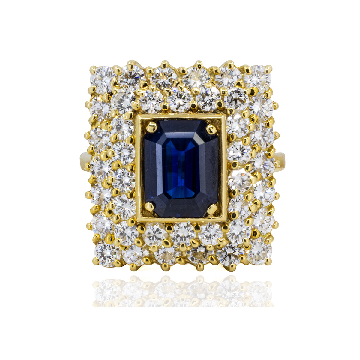 Keith Davis Sapphire Ring