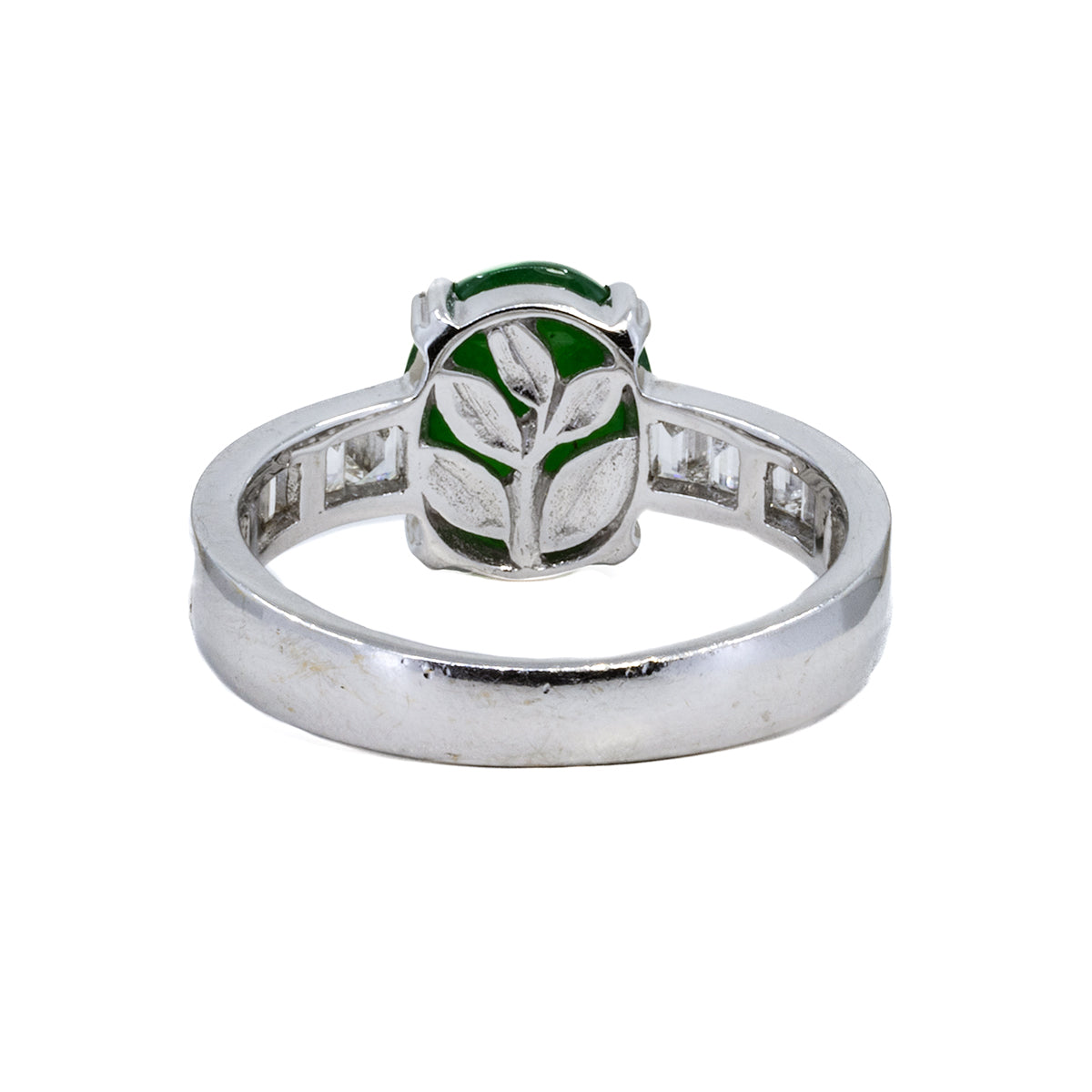 18k Imperial Jade Ring