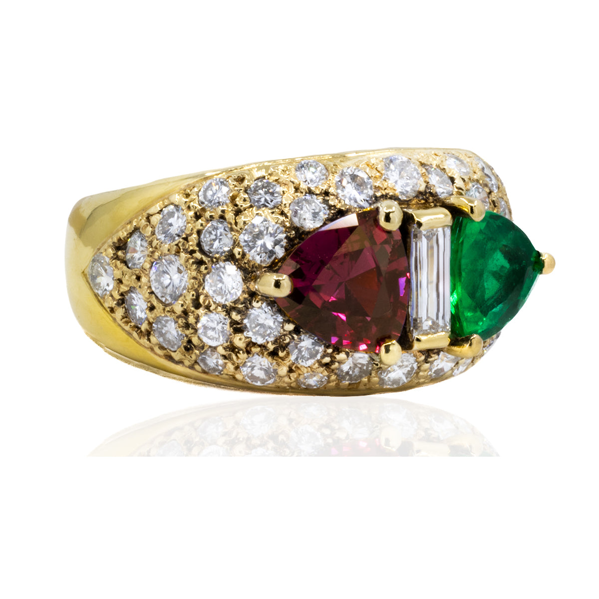Emerald & Ruby Ring