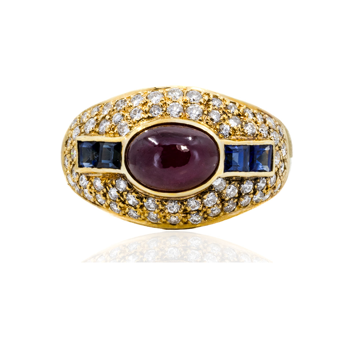 18k Ruby Ring