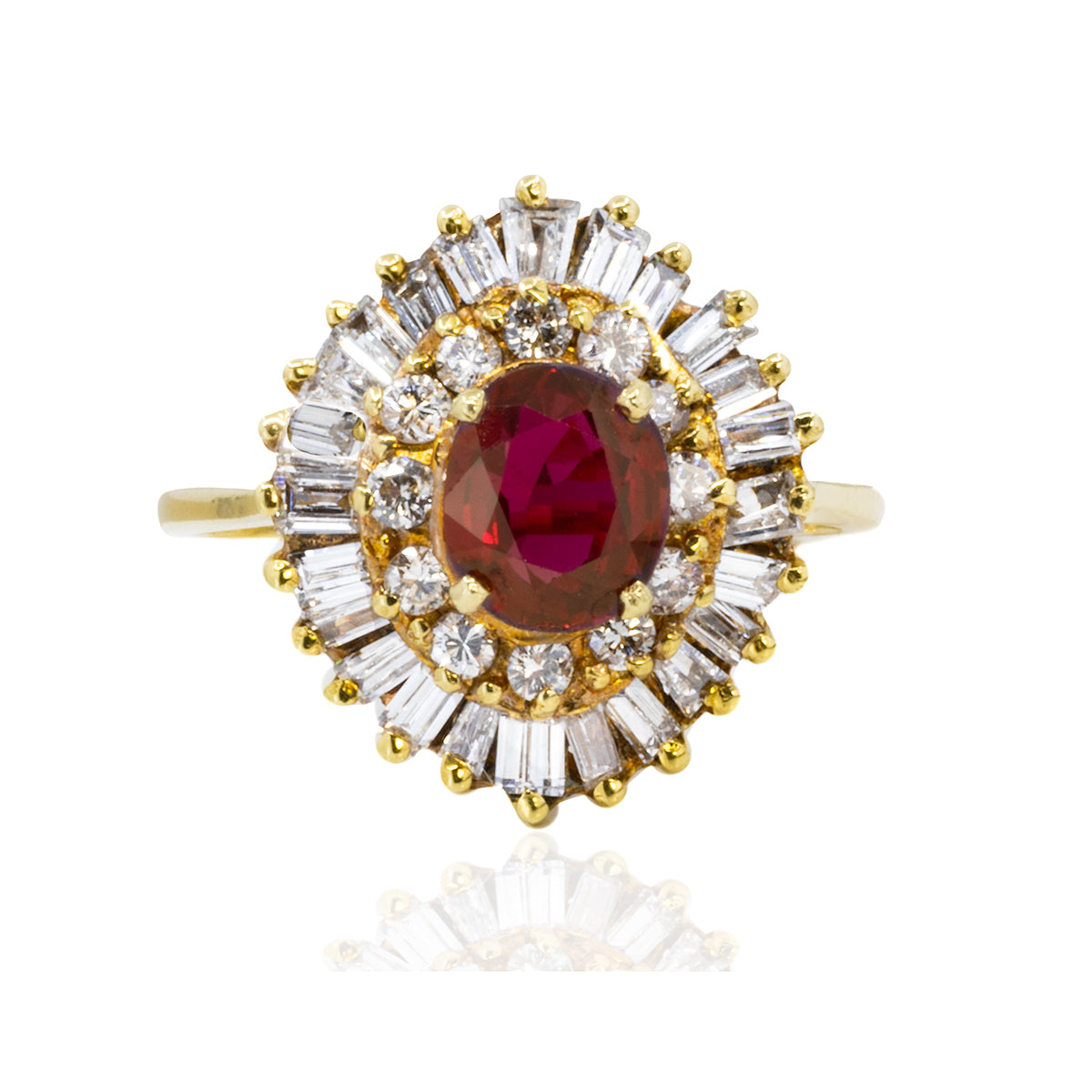 18k Ruby Ring