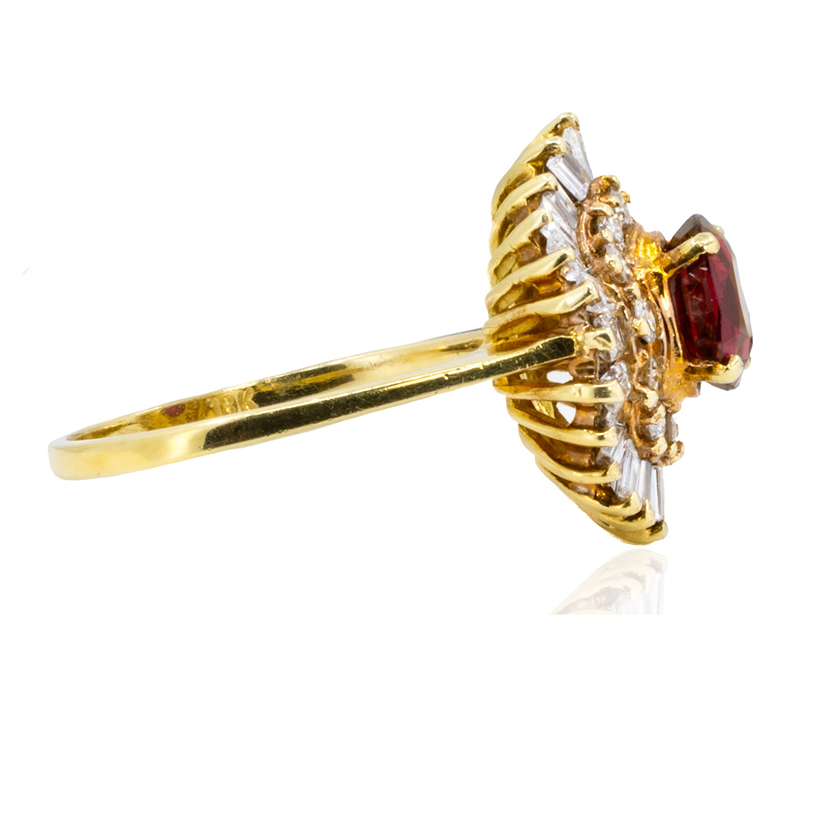18k Ruby Ring