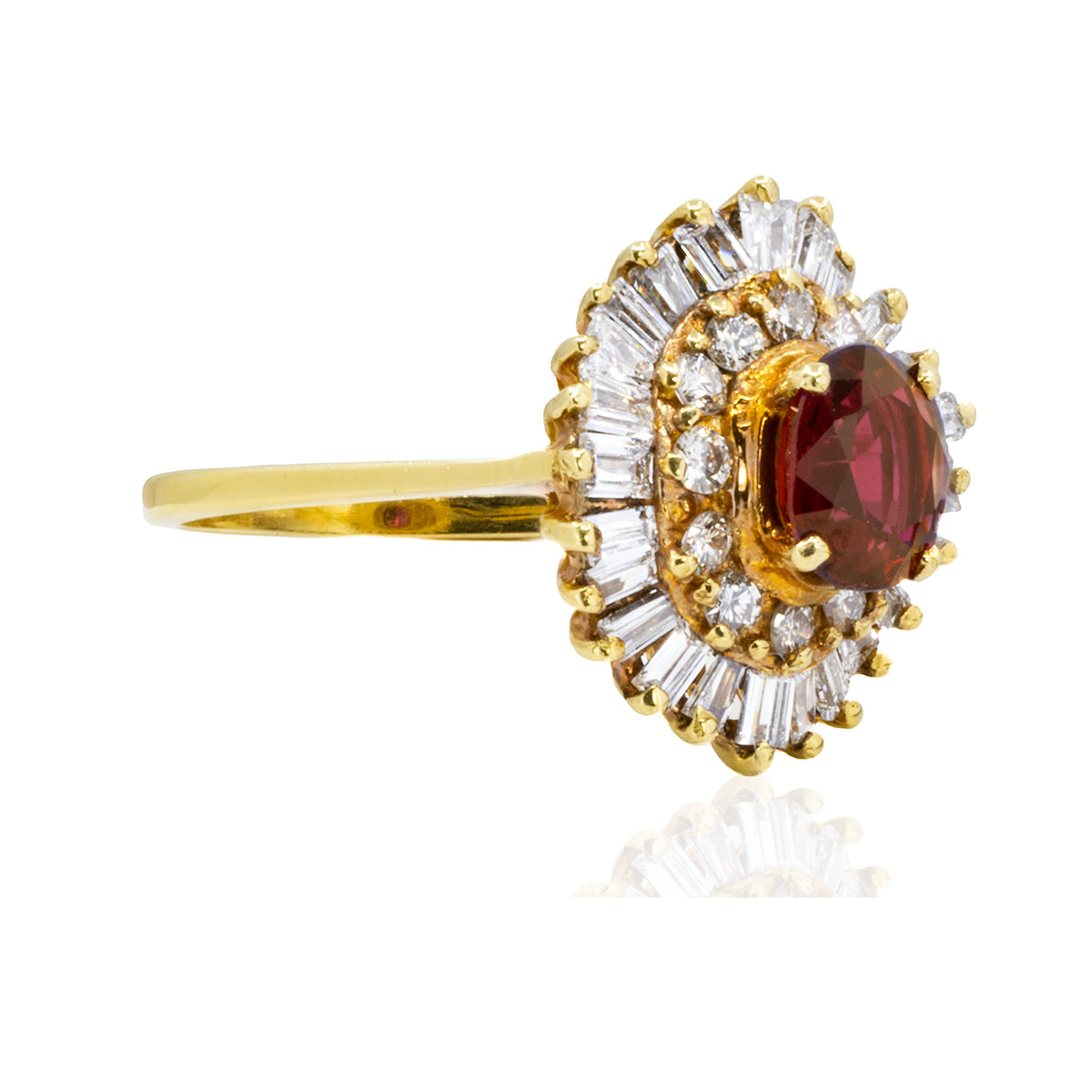 18k Ruby Ring