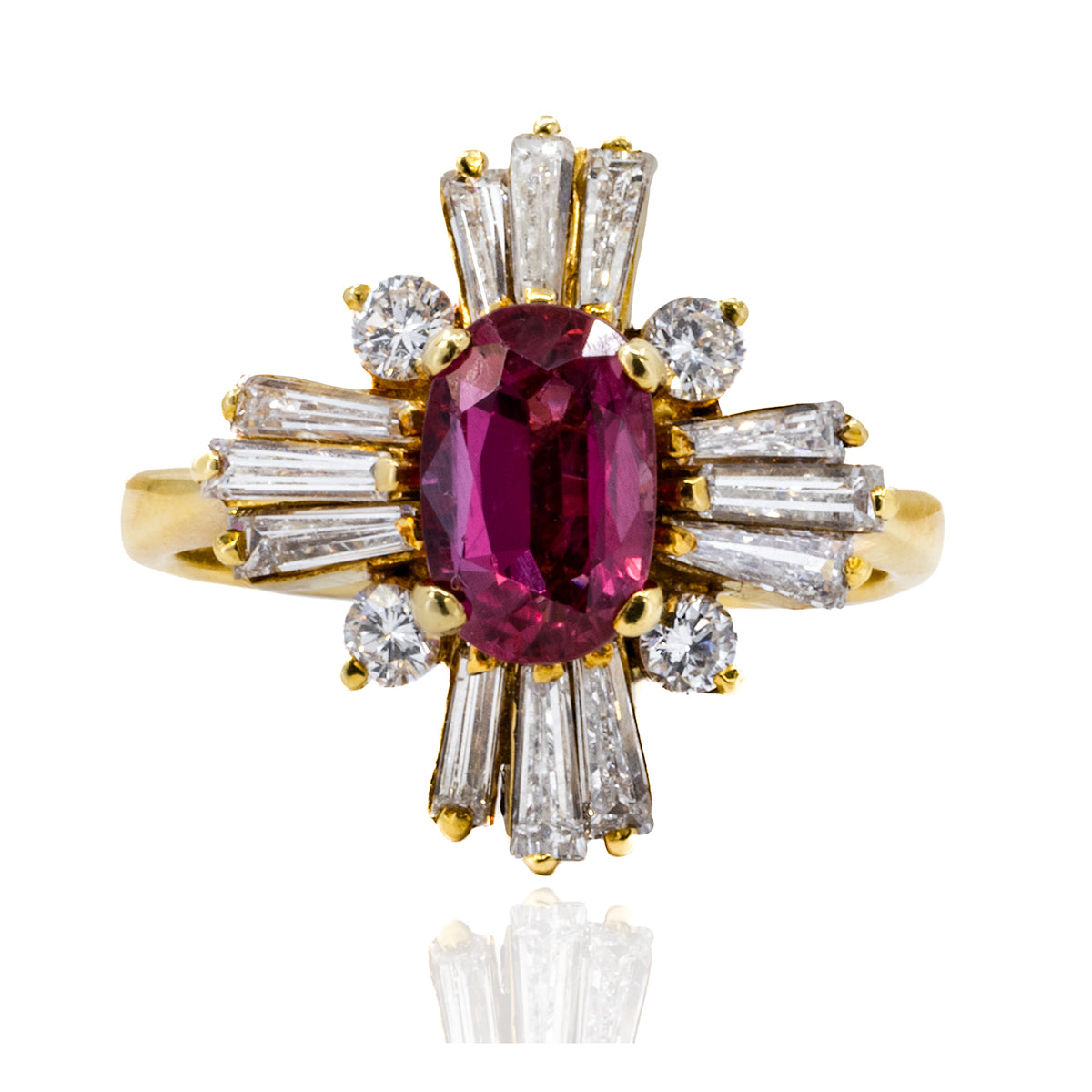 18k Ruby Ring