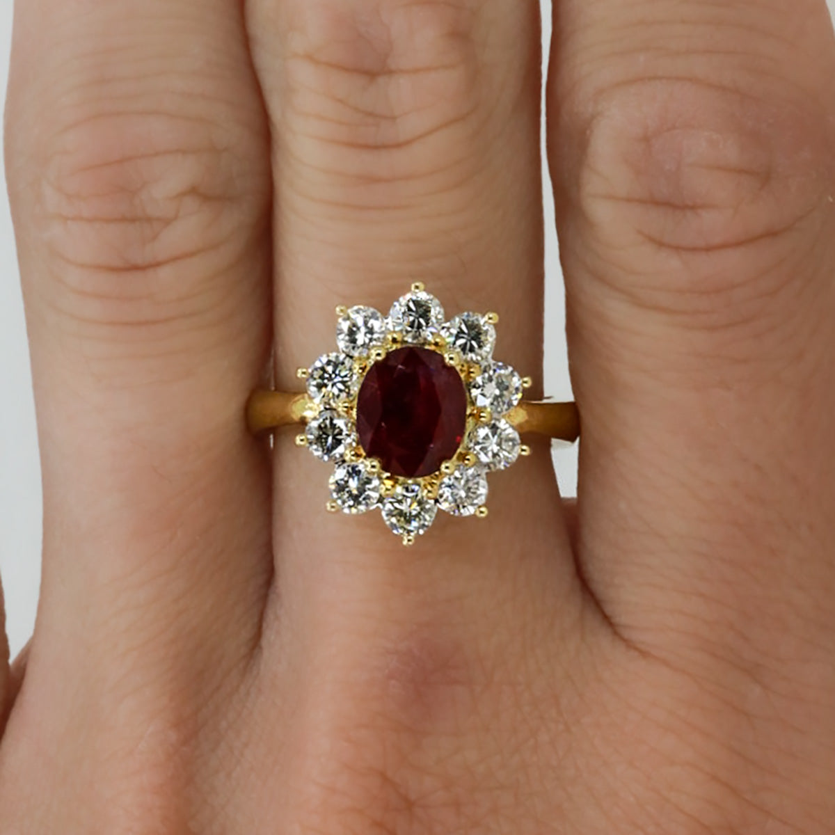 18k Ruby Ring