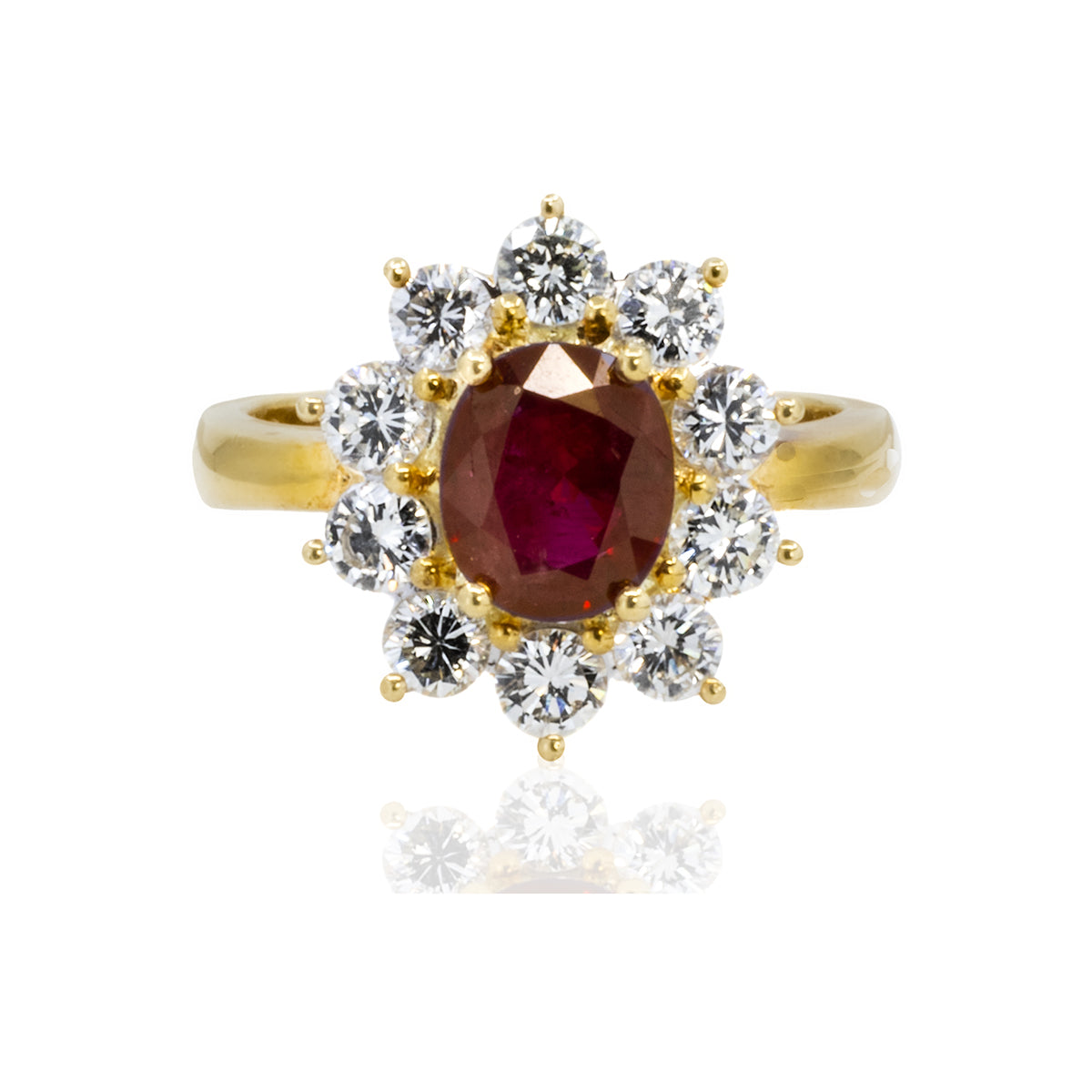 18k Ruby Ring