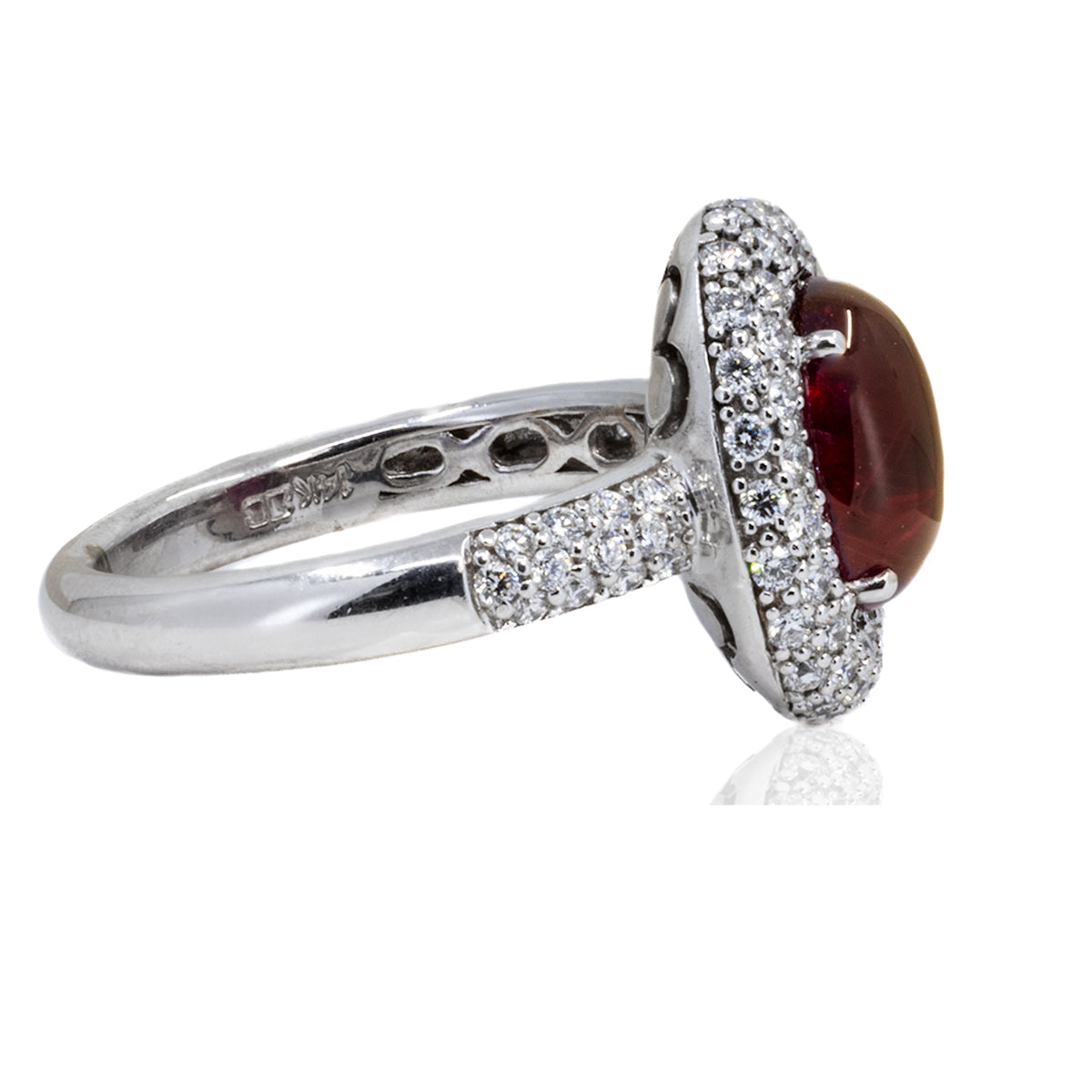 Ruby Cabochon Ring