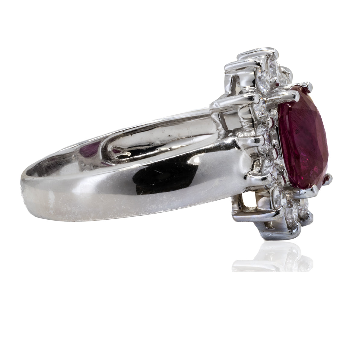 1.57 Carat Ruby Ring