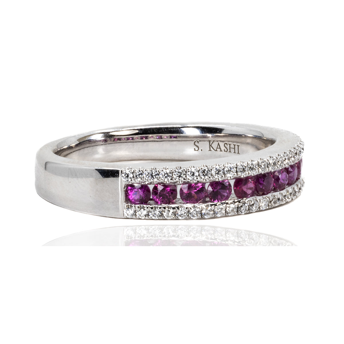 Pinkish/Red Ruby Band