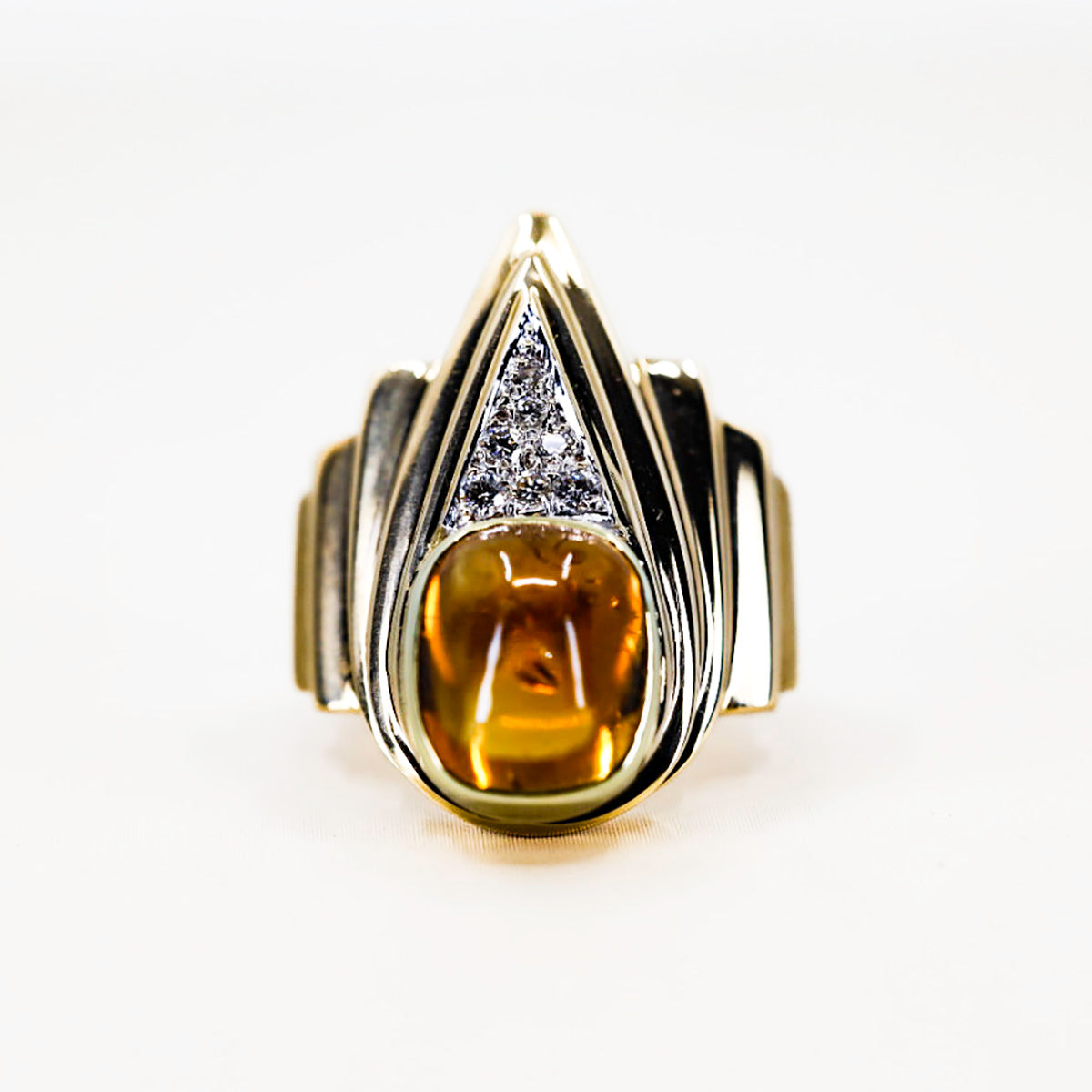 Limoge Yellow Sapphire Ring