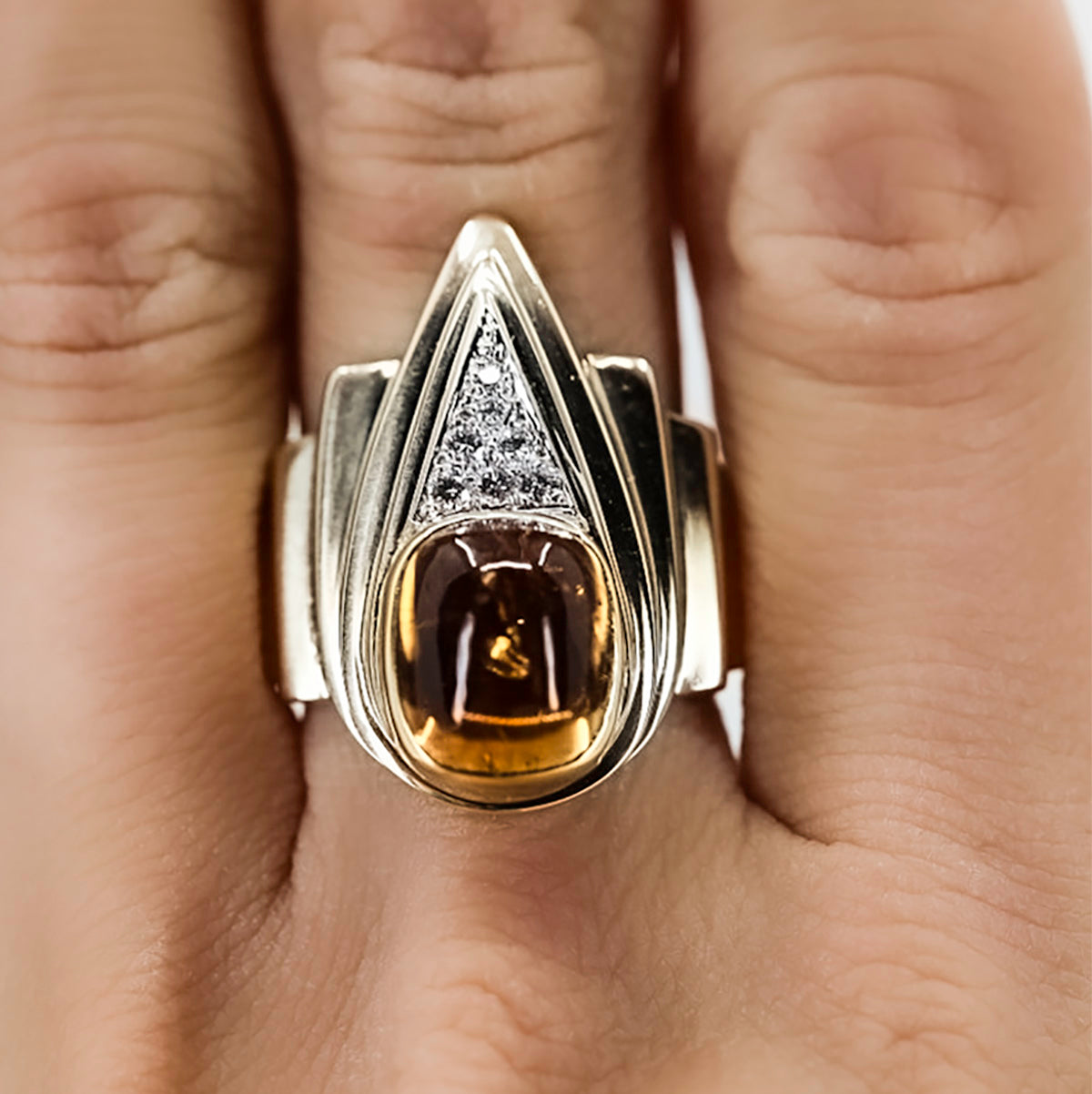 Limoge Yellow Sapphire Ring