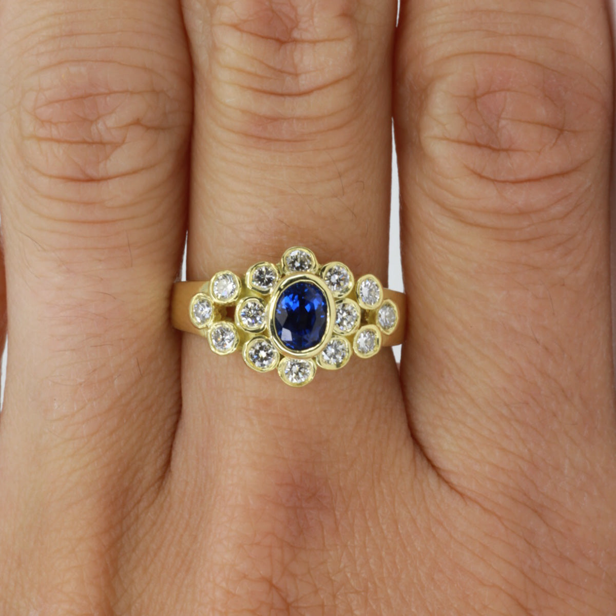 18k Sapphire Ring