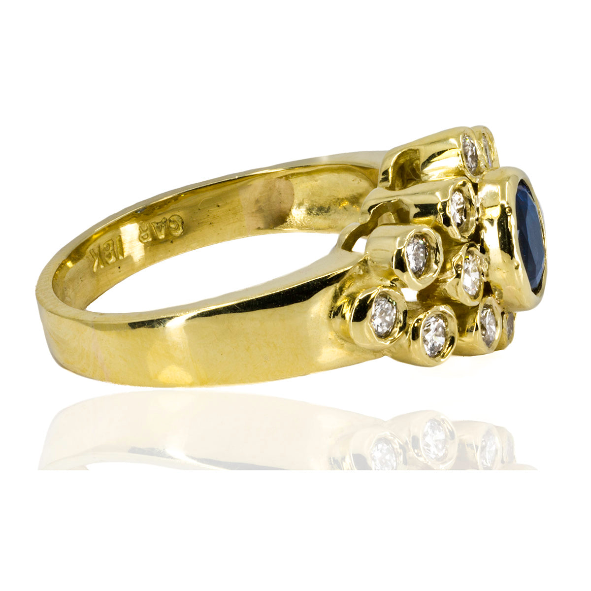 18k Sapphire Ring