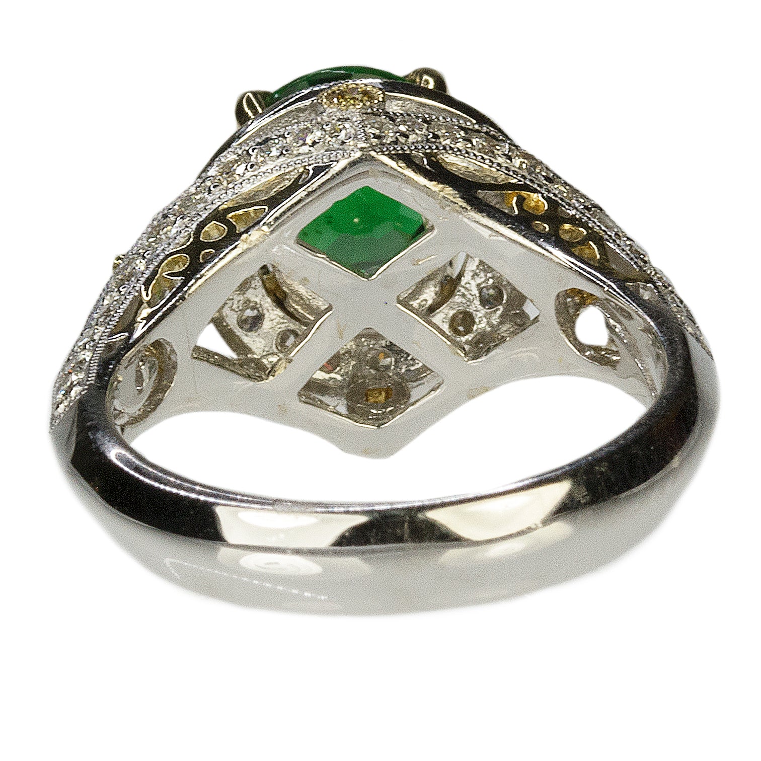 18k Chrome Tourmaline Ring