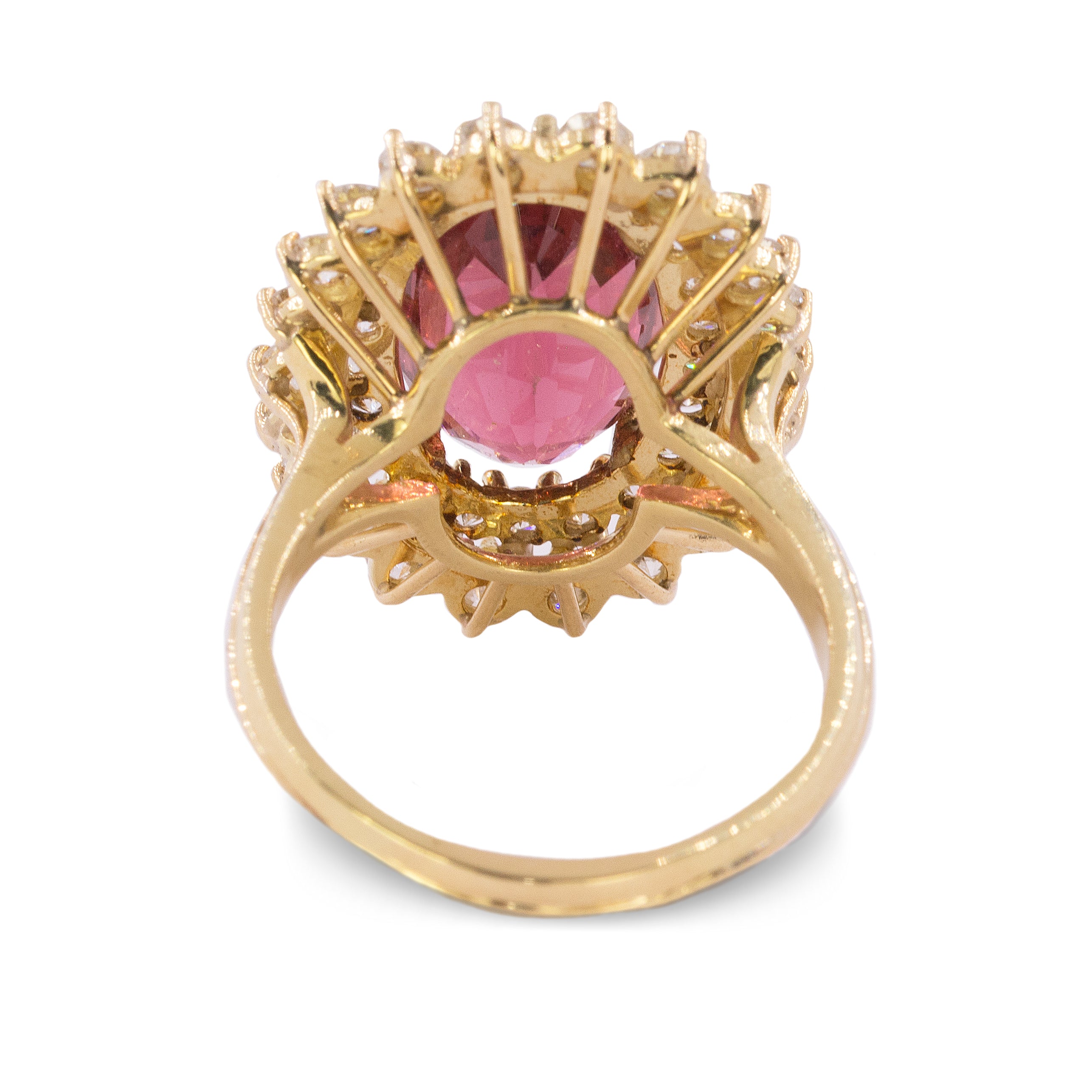 18k Rubelite Tourmaline Ring