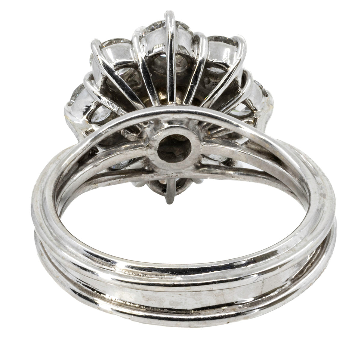 1.23 Round H VVS1 GIA Ring