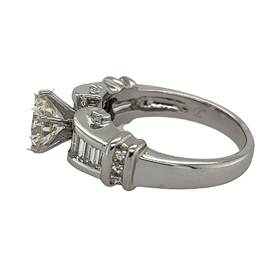 1.24 Round M VS1 GIA Ring