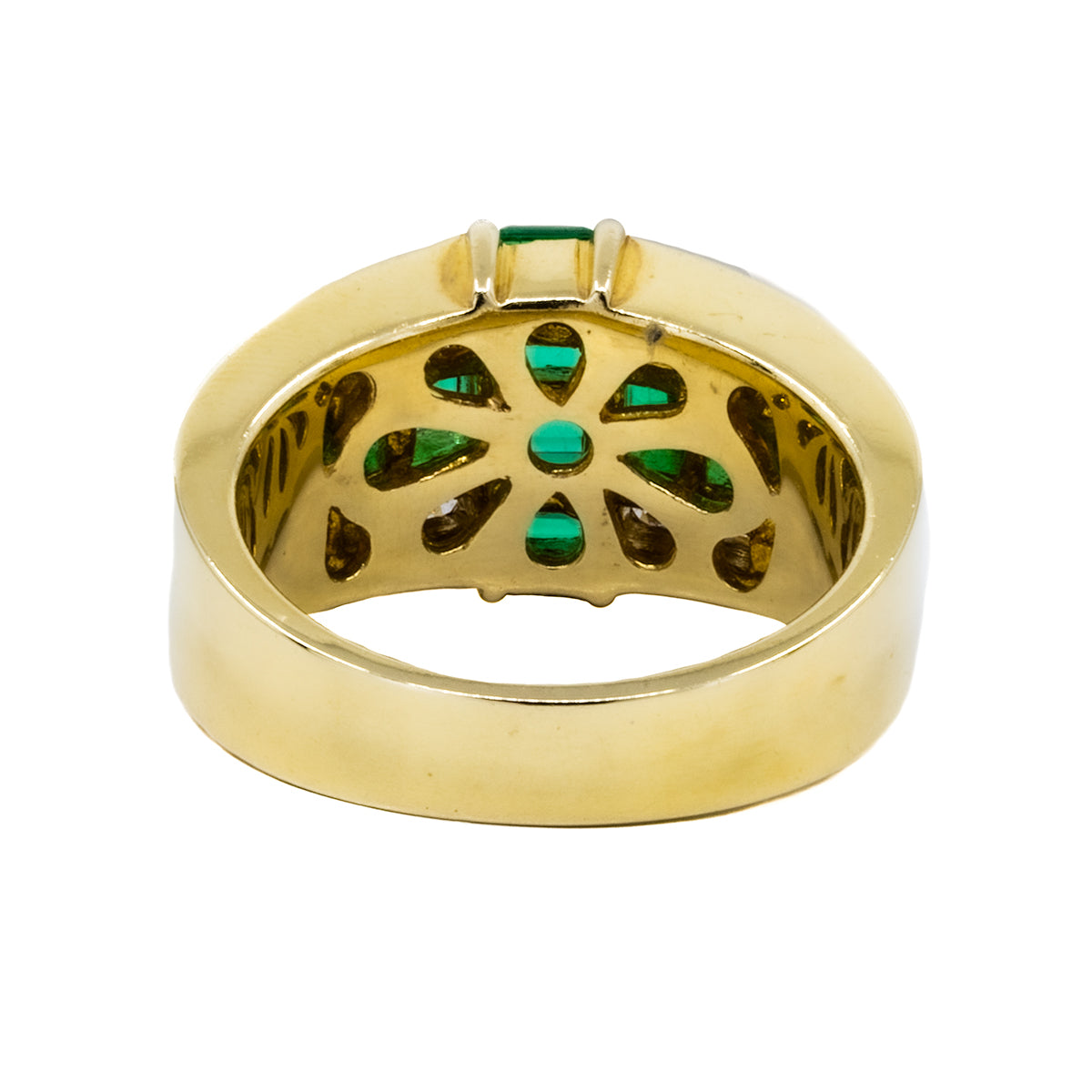 Gold Emerald Ring