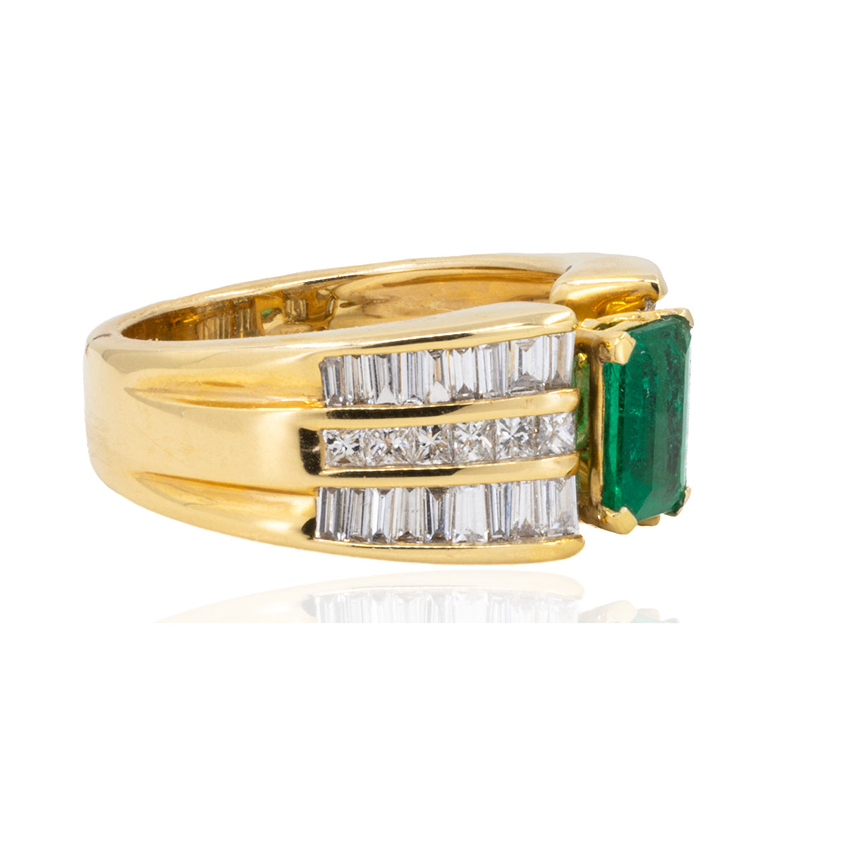 14k Emerald Ring
