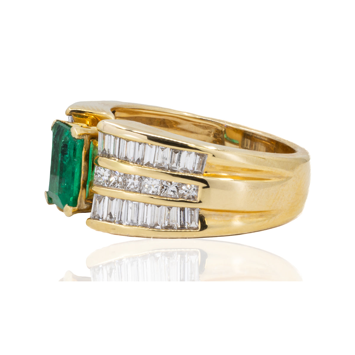 14k Emerald Ring