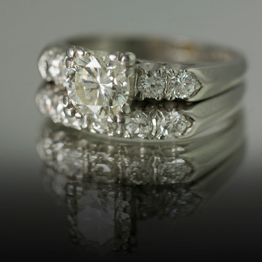 Platinum Wedding Set