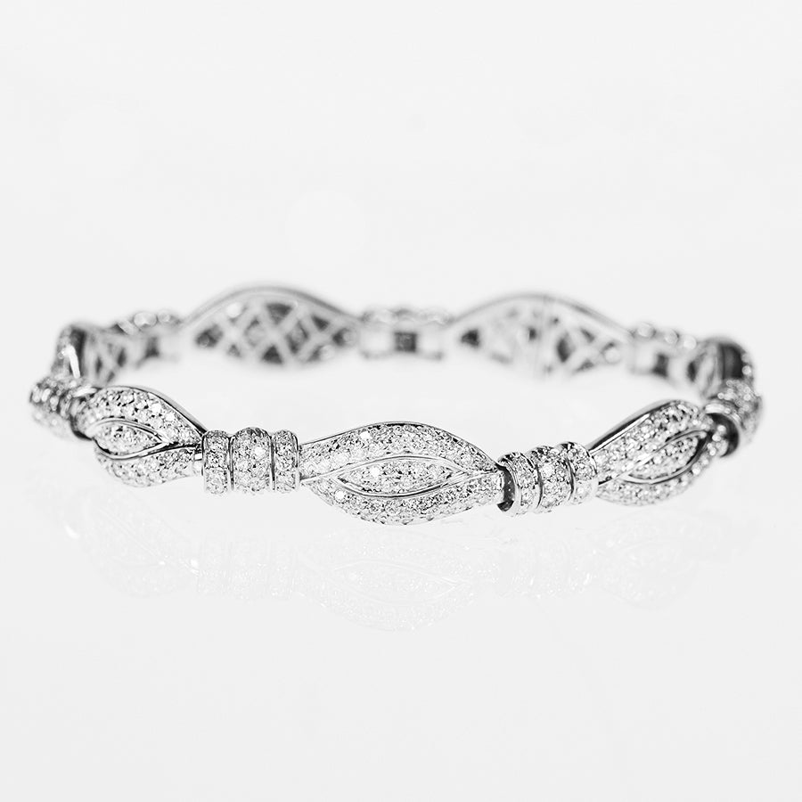 18k Pave Diamond Bracelet