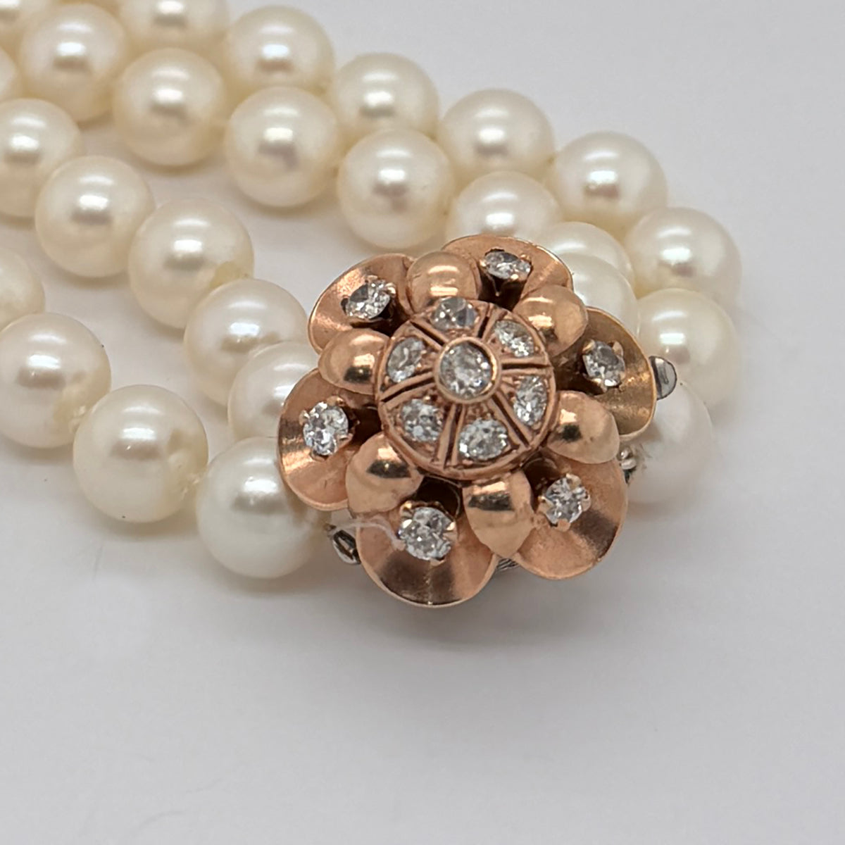 Double Strand of JApenese Akoya Pearls