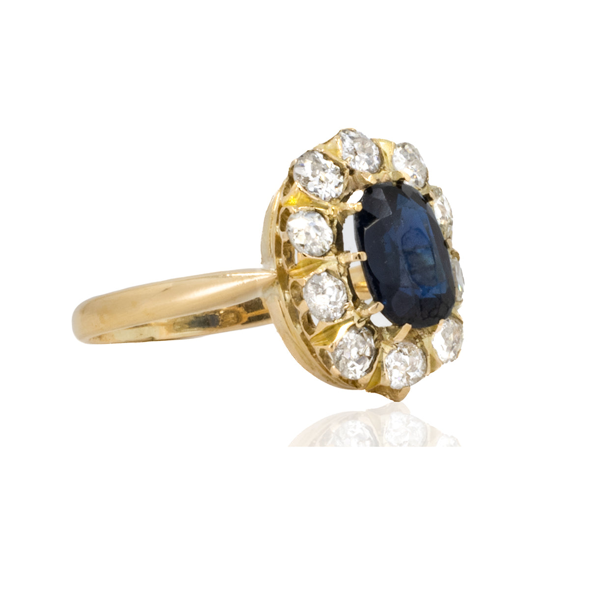 18k Edwardian Period Sapphire Ring
