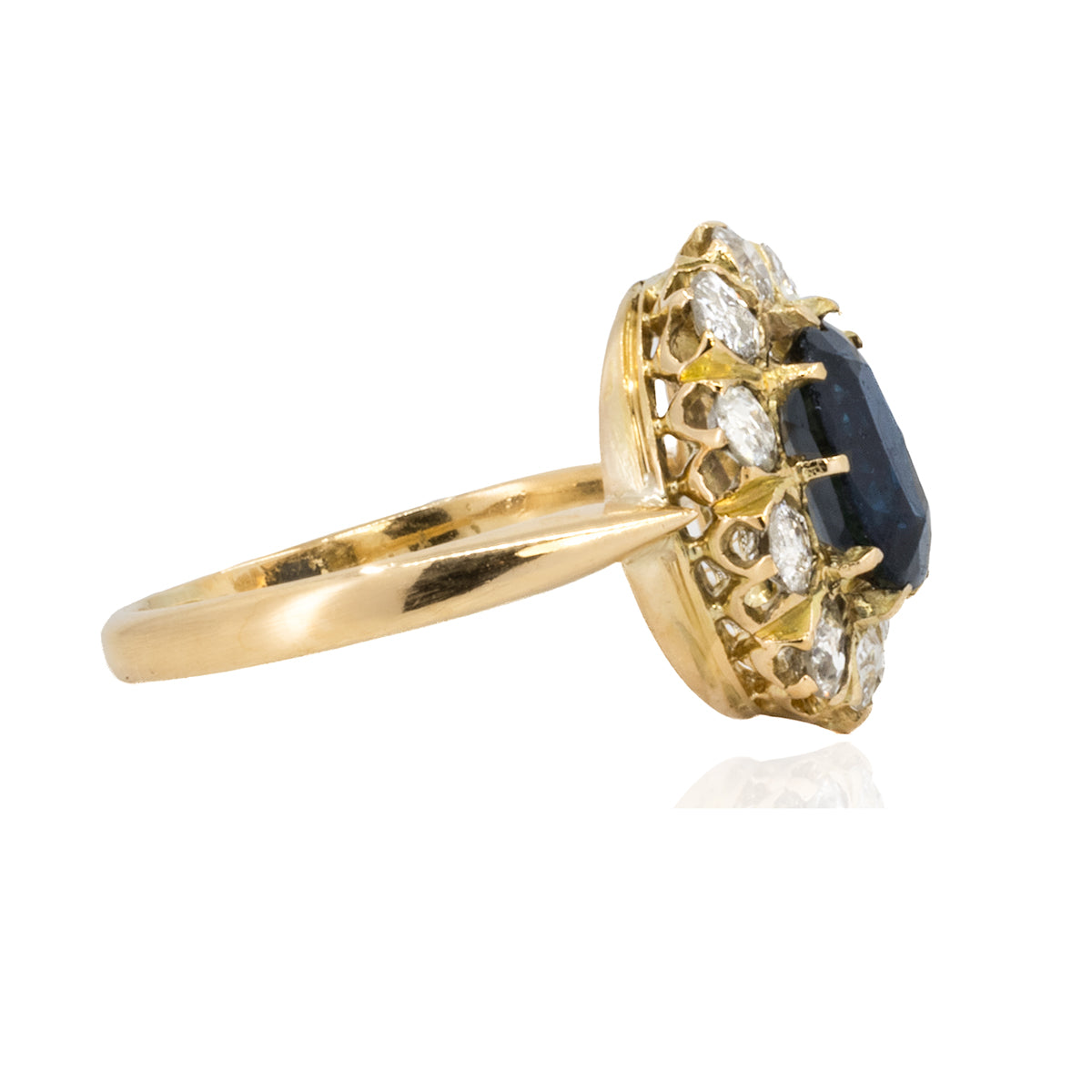 18k Edwardian Period Sapphire Ring