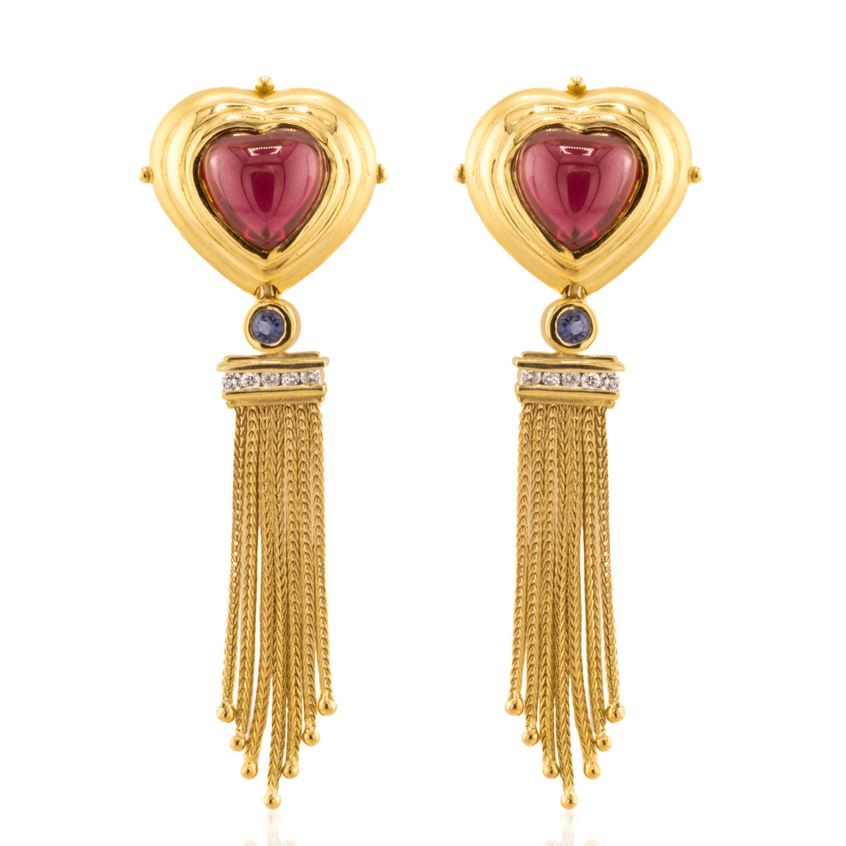 Seidengang Rubellite Earrings