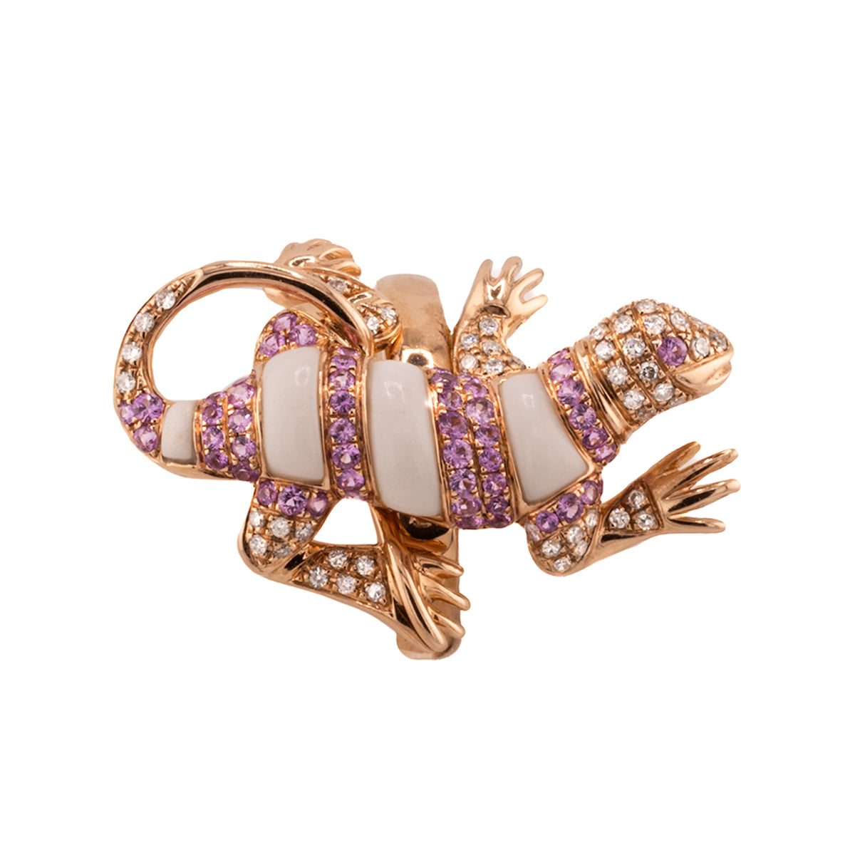 18k Salamander Ring