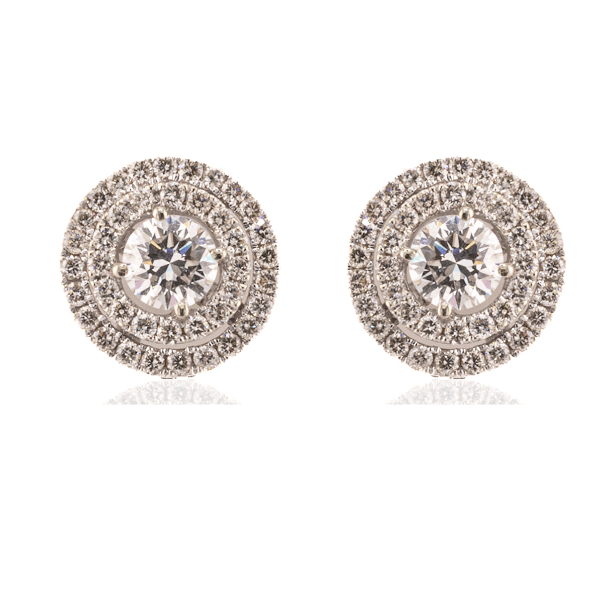 18k Diamond Earrings