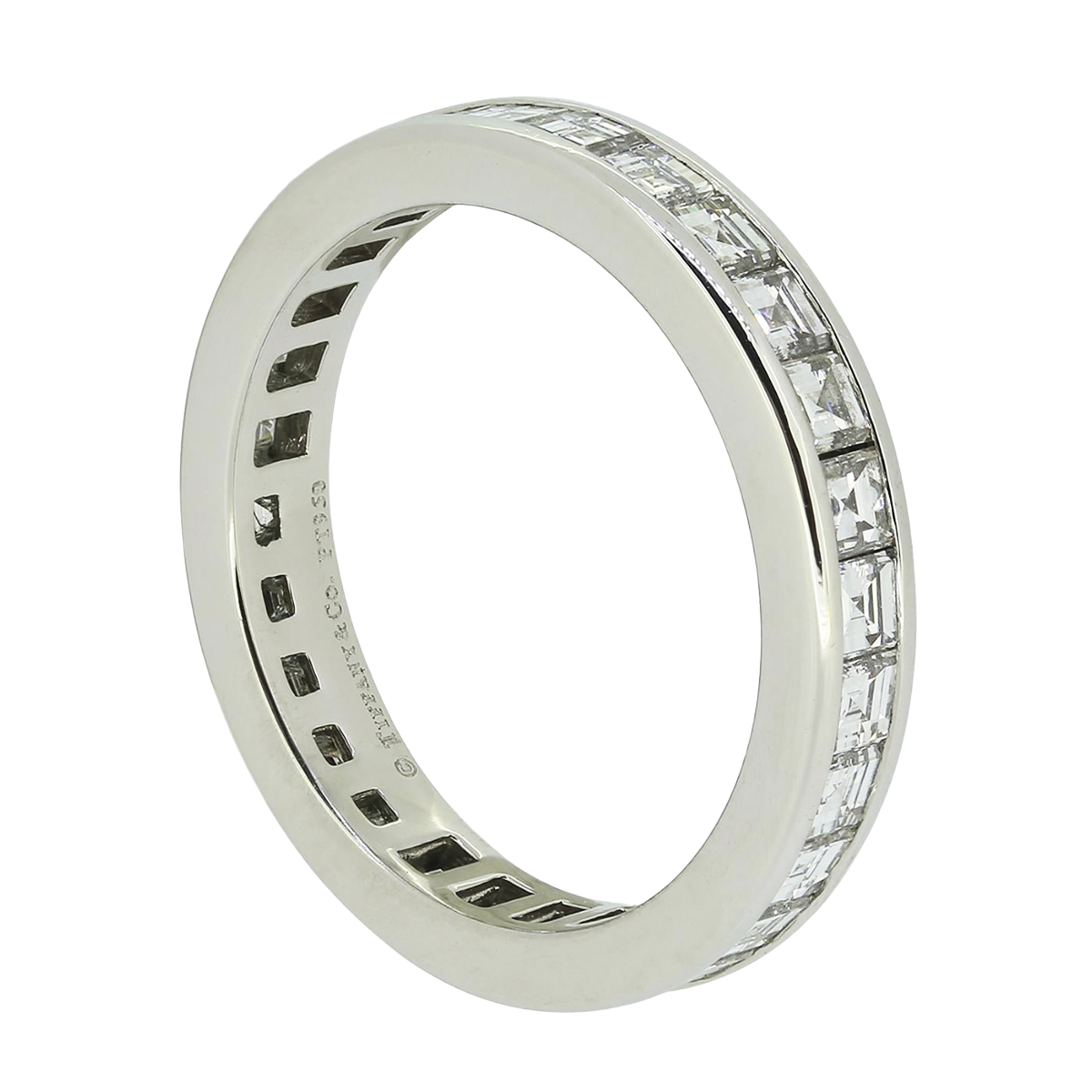 Tiffany & Co Platinum Diamond Eternity Band