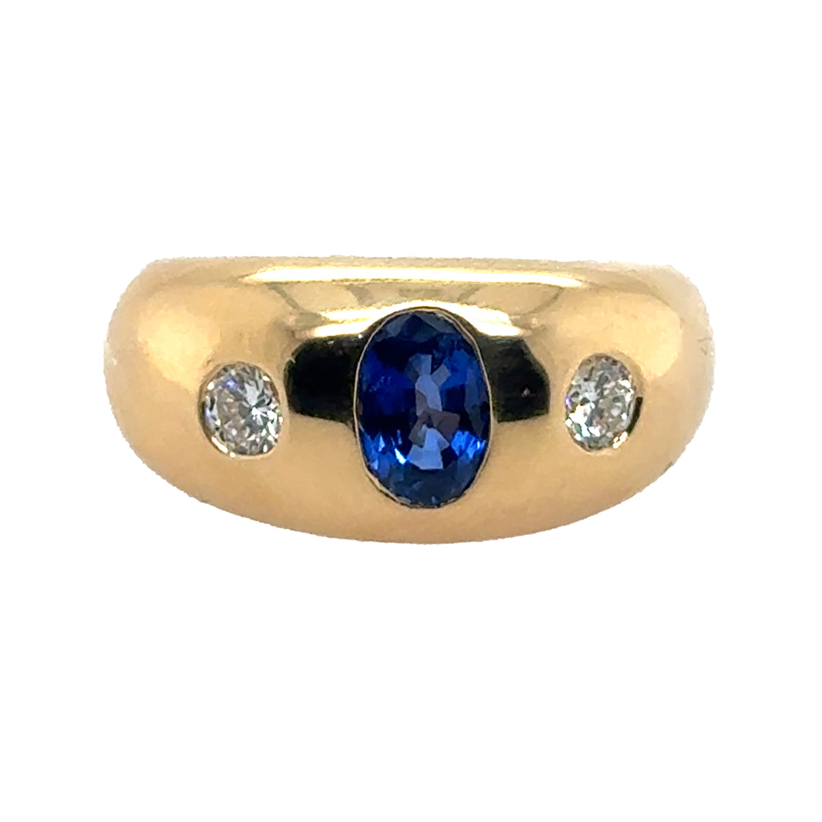 18k Bulgari Sapphire Ring