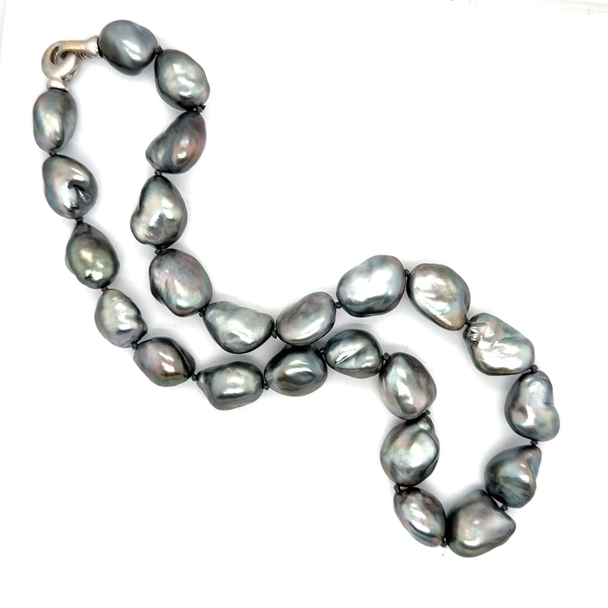 Stunning Baroque Tahitian Pearl Necklace