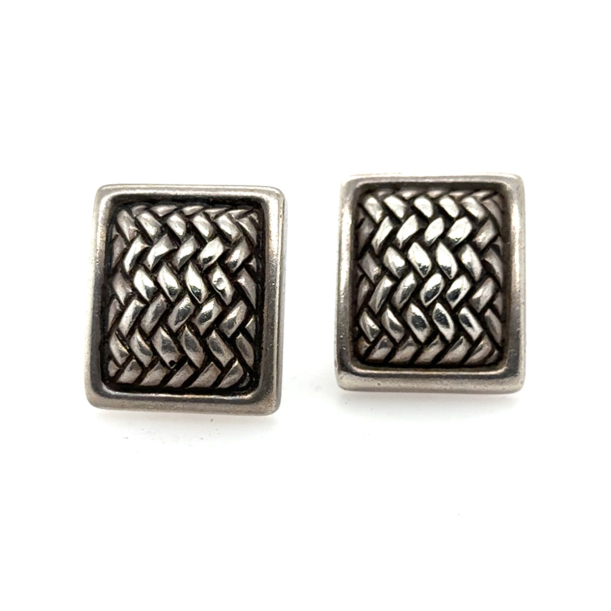Barry Kieselstein-Cord Woven Earrings