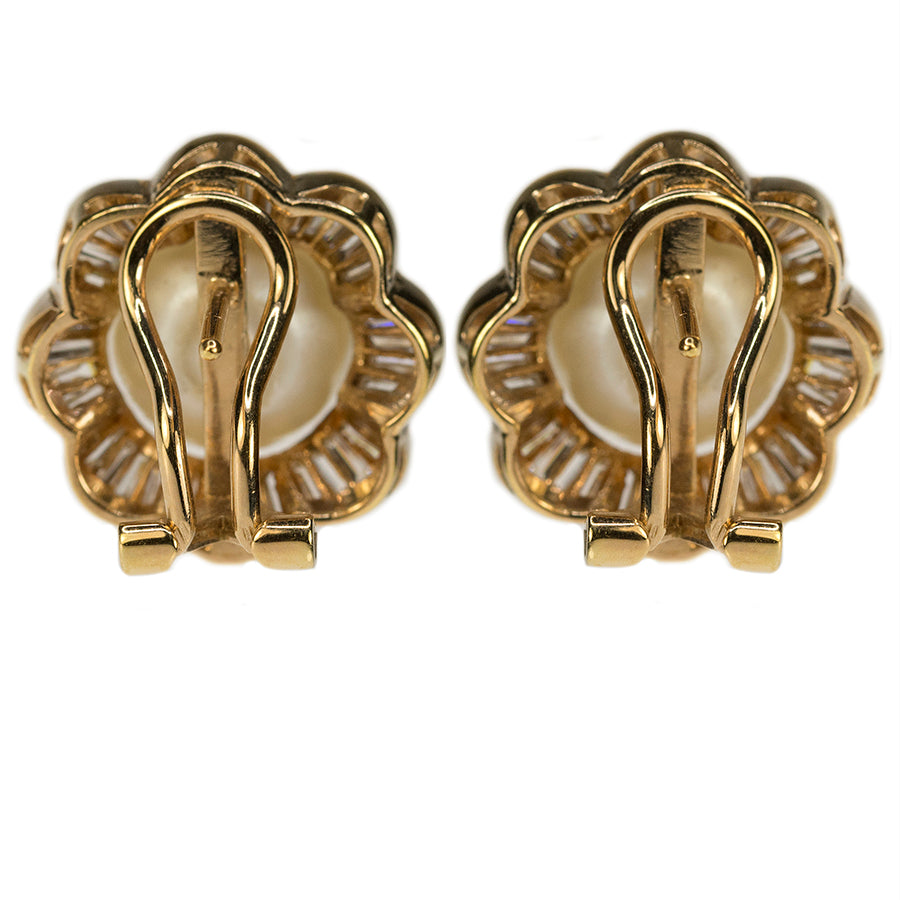 18k South Sea Pearl Earrings