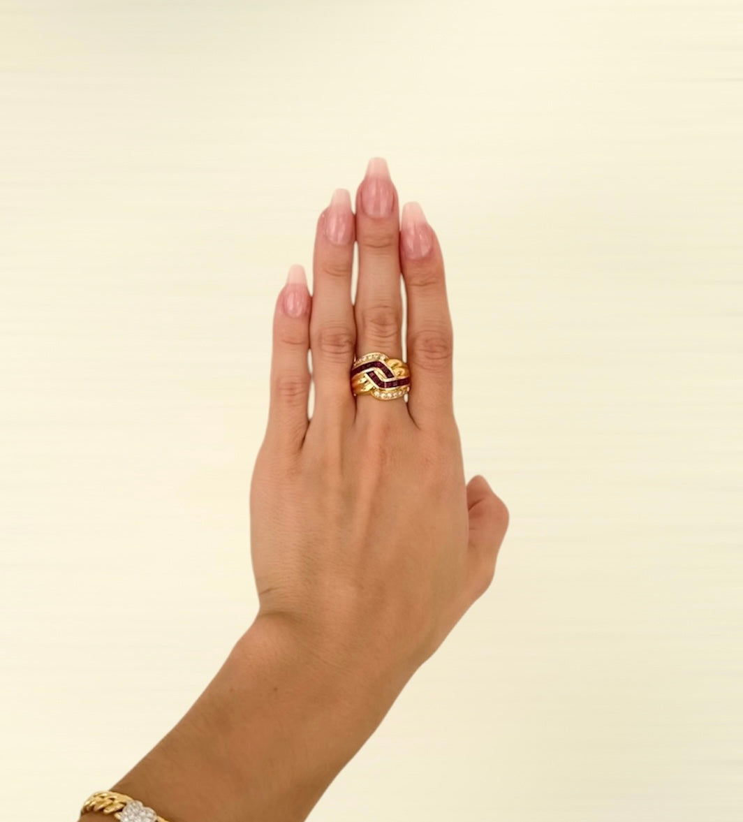18k Ruby Ring