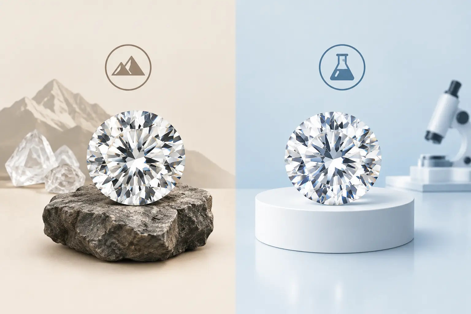 Natural Diamonds Versus Lab Diamonds for Buyers