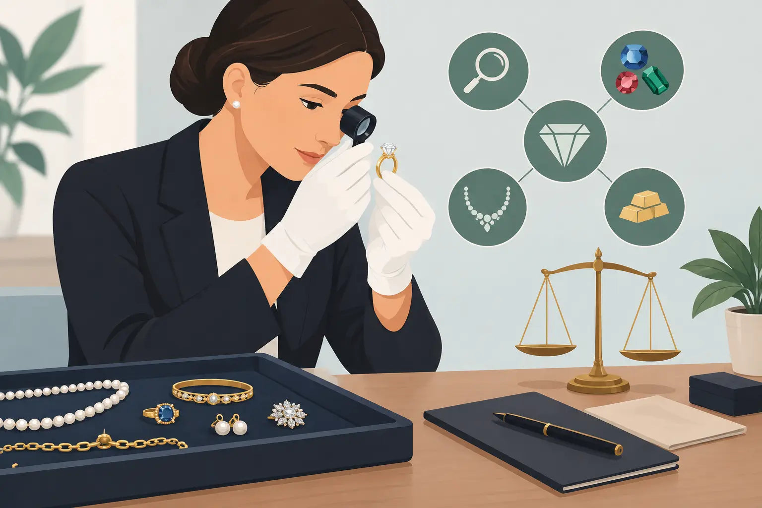 How Estate Jewelry Buyers Determine Value