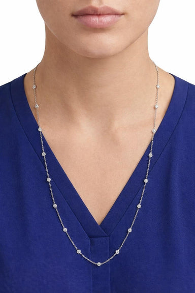 28" Diamonds (2.00 carat) By The Yard Necklace