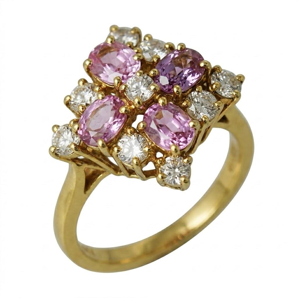 Keith David Pink Sapphire Ring