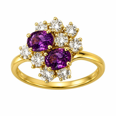 Keith Davis Pink Sapphire Ring
