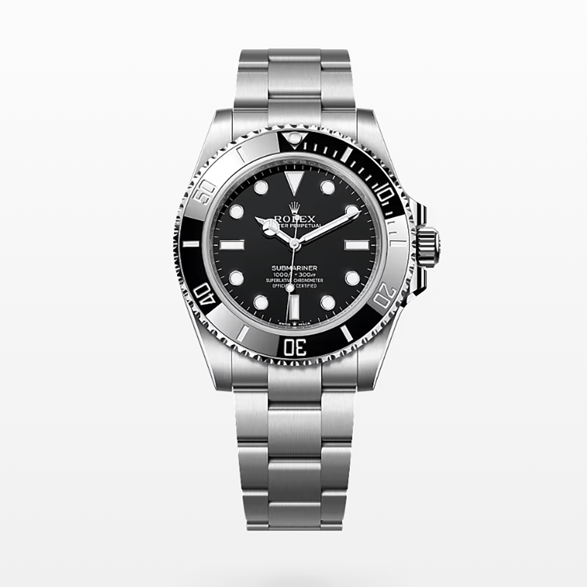 New 2025 Rolex SS Submariner No Date #