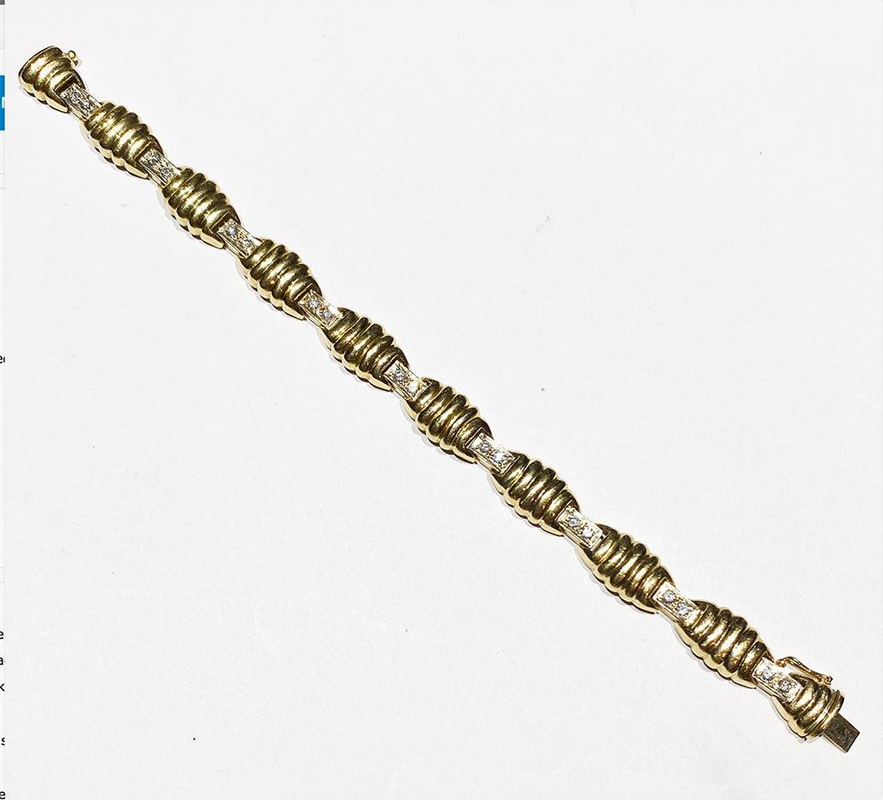 14k DIamond Bracelet