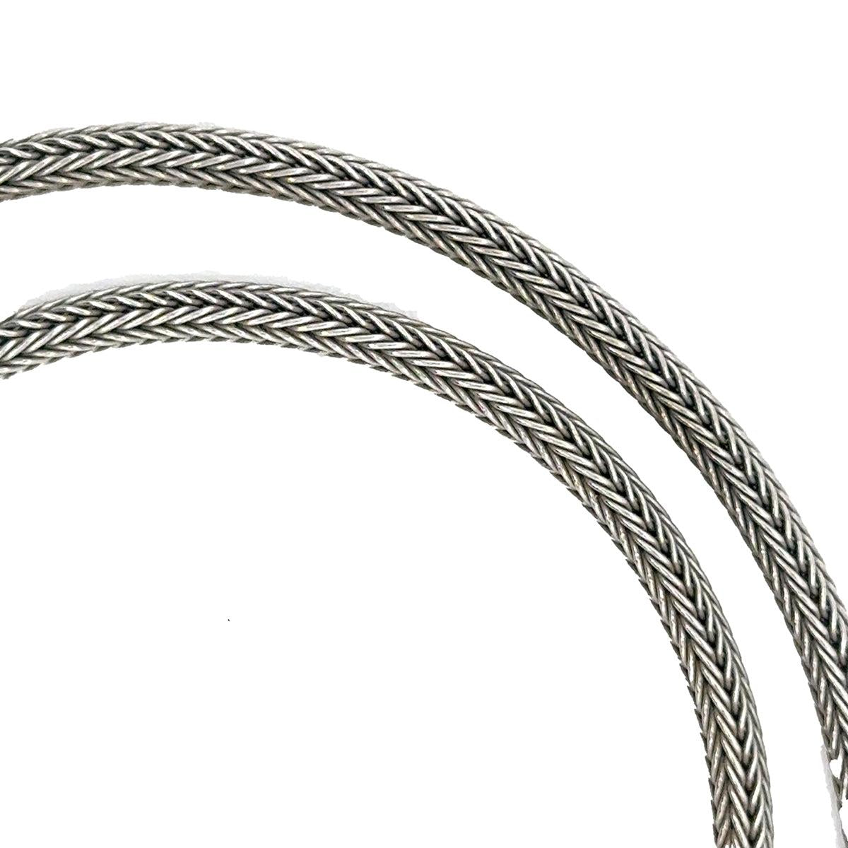 14k Woven Cable Necklace