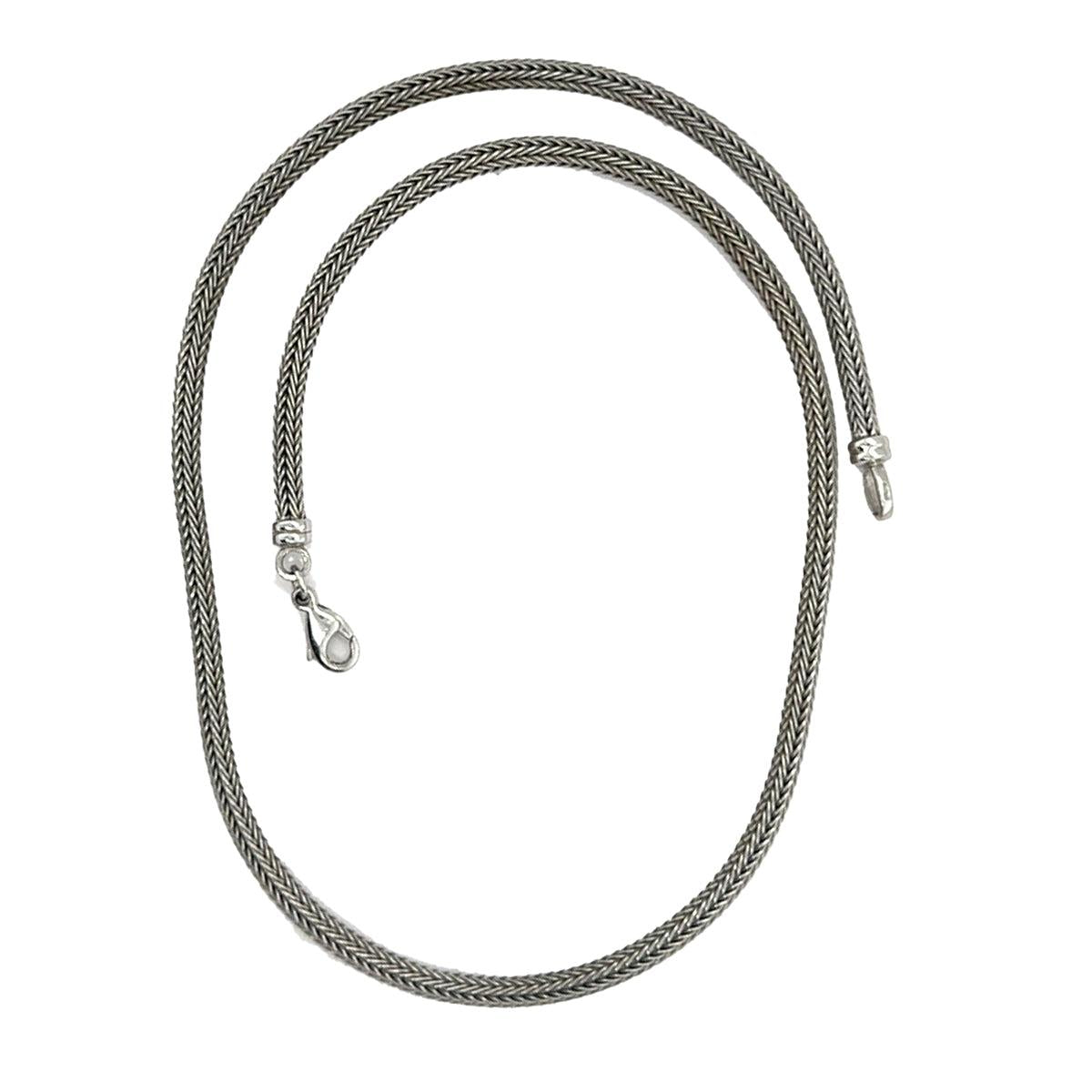 14k Woven Cable Necklace