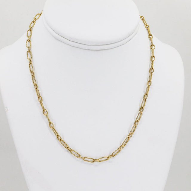 14k Woven Link Chain