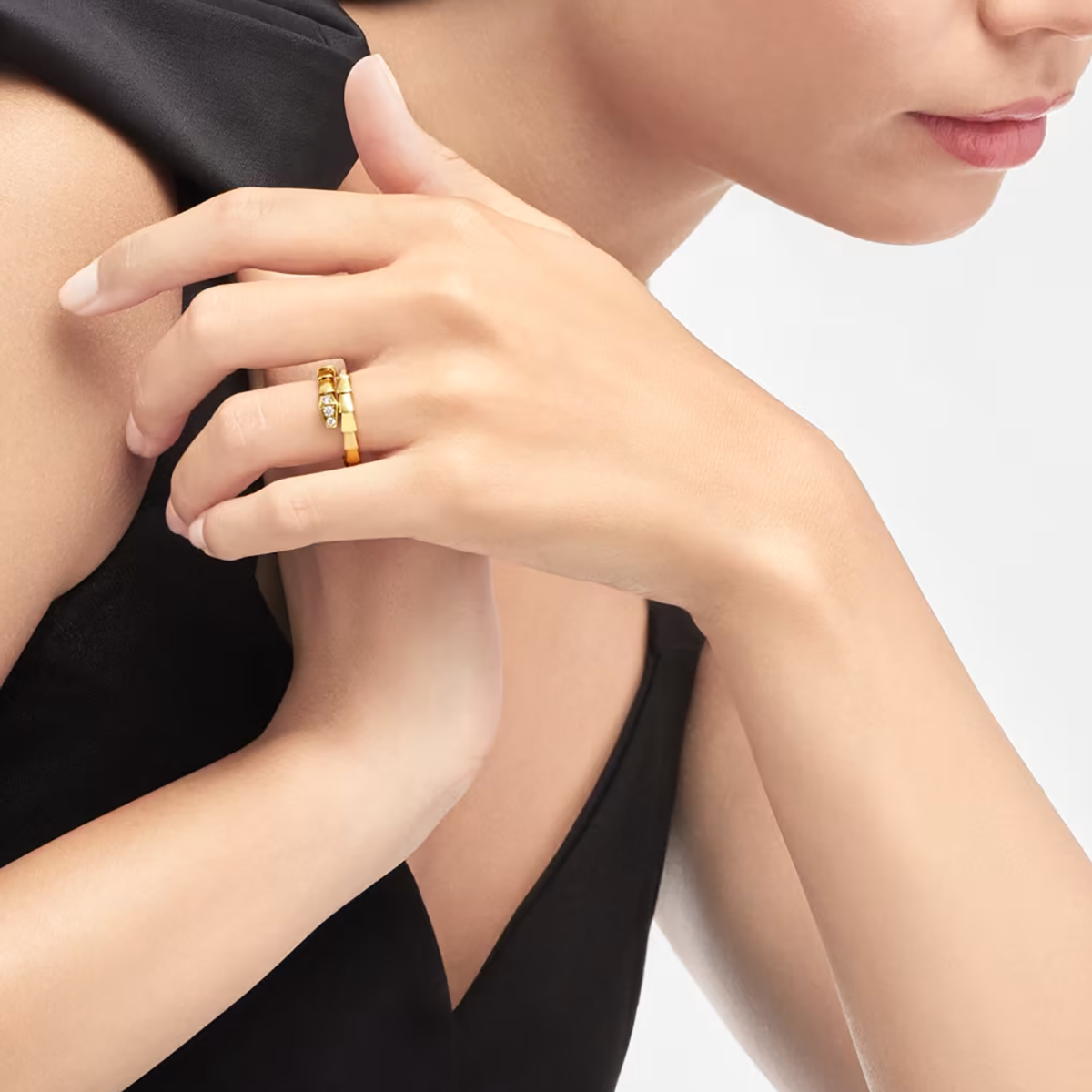 18k Bulgari Serpenti Viper Ring